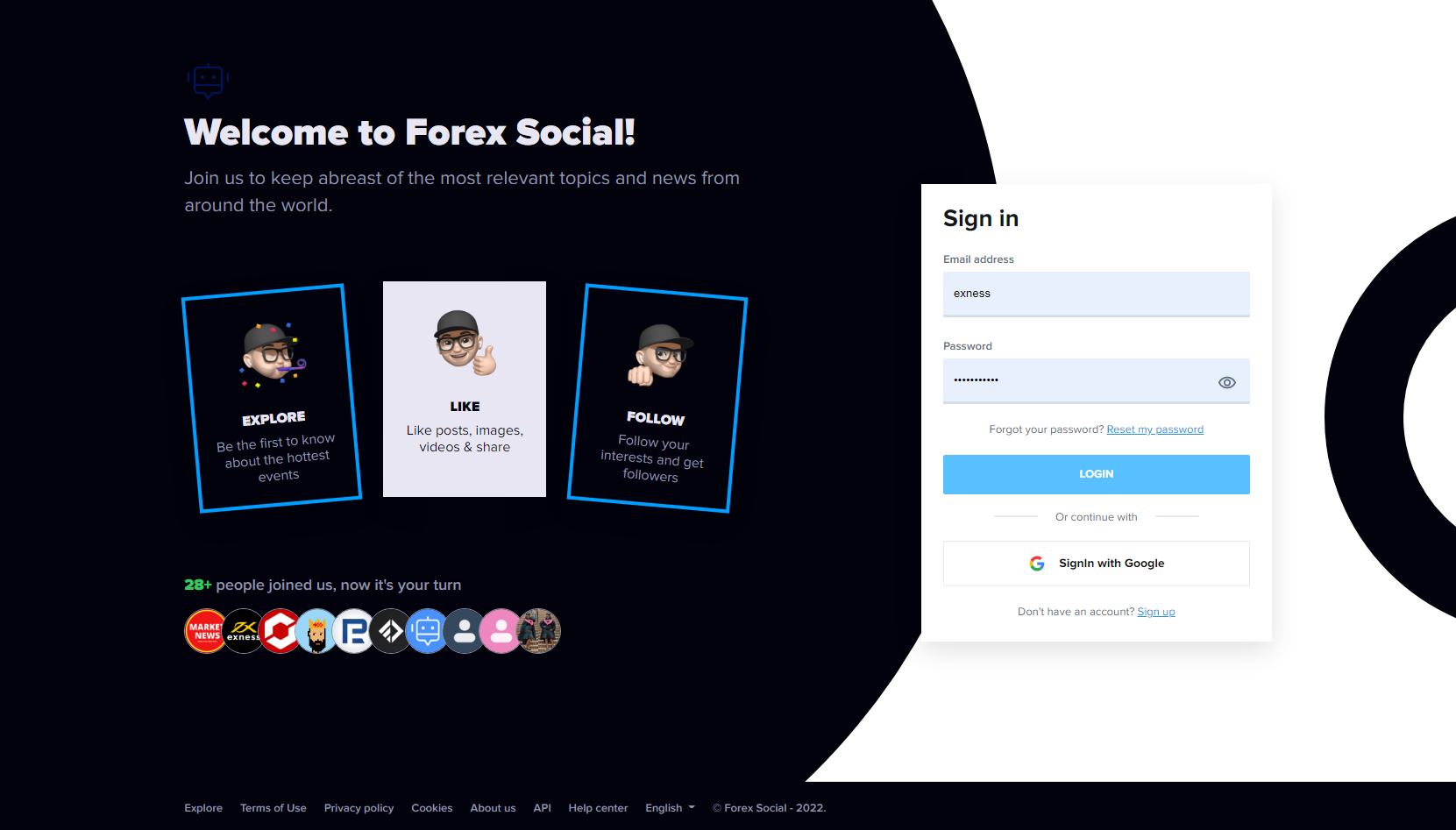 forexsocial.co.za website